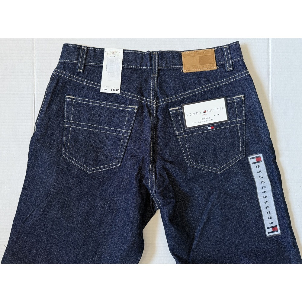 POLO RALPH LAUREN - Womens Straight Low Rise Easy Fit‎ Boyfriend Jeans NWT - 4R